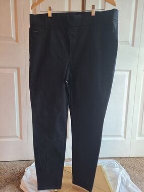 Nine West Black Skinny Stretch Pants NWOT 16